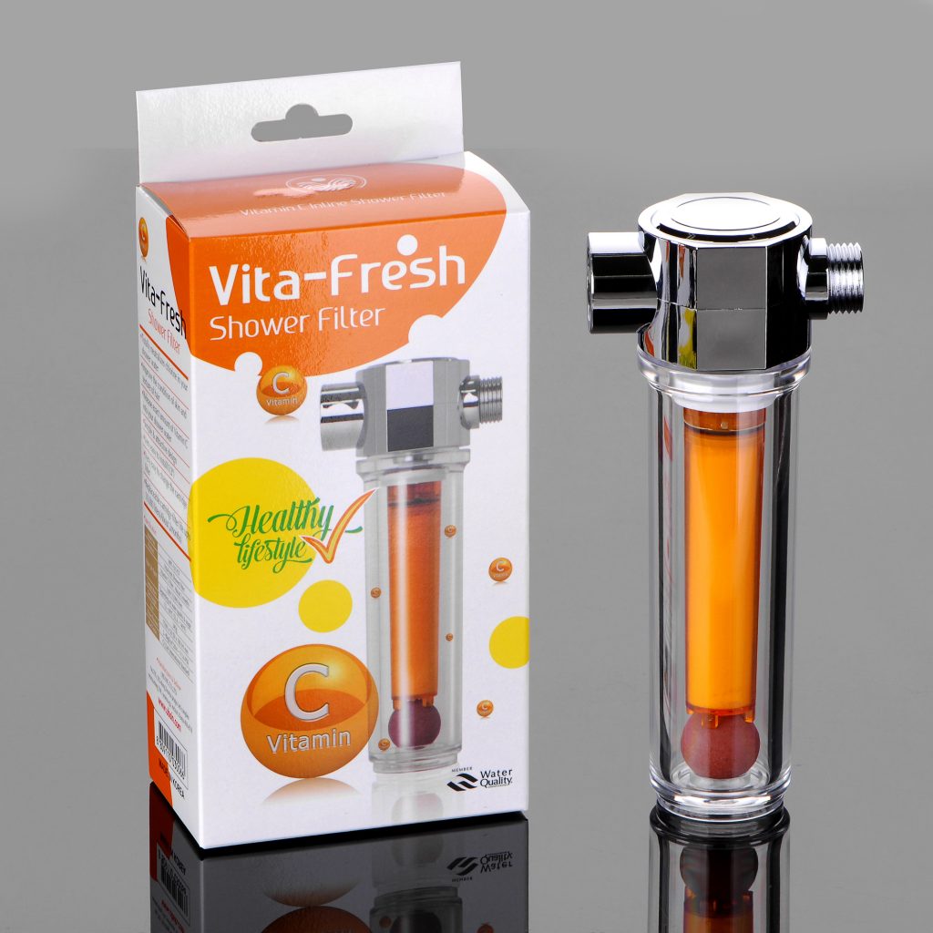 Vitamin C Inline Shower FilterRemove 99.9 Chlorine From Your Shower