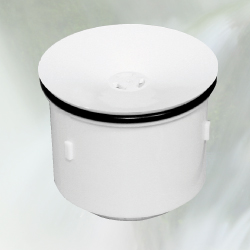 waterless urinal cartridge white