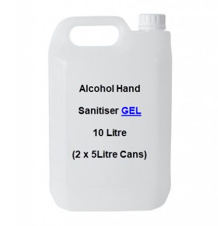 alcohol hand sanitiser gel